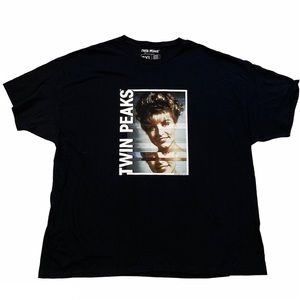 Twin Peaks 30th Anniversary Loot Crate Exclusive Black T Shirt